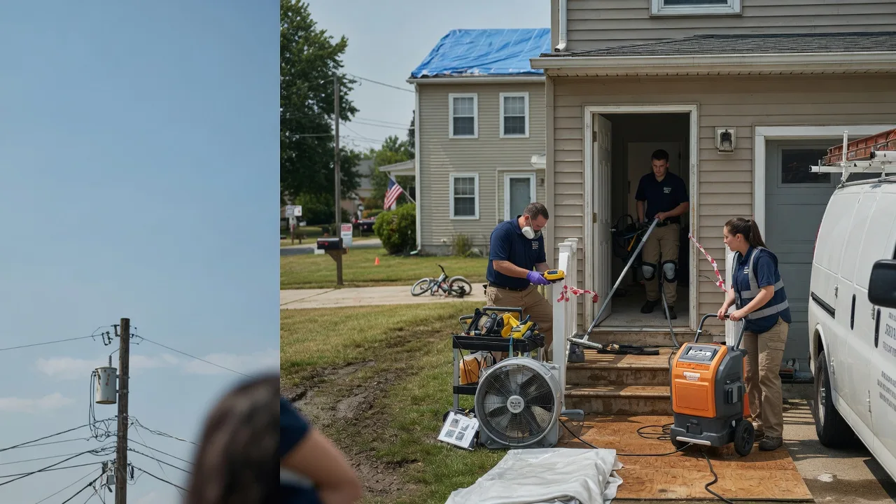 Water Damage Repair in Wheeler, IL near me